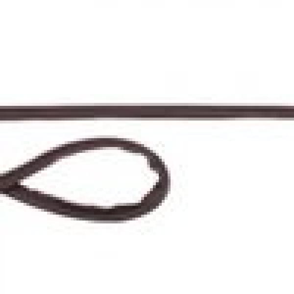 Baumwoll Jersey Paspelband Breite 10 mm Schokobraun